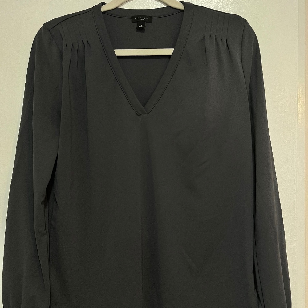 Ann Taylor Long Sleeve Blouse